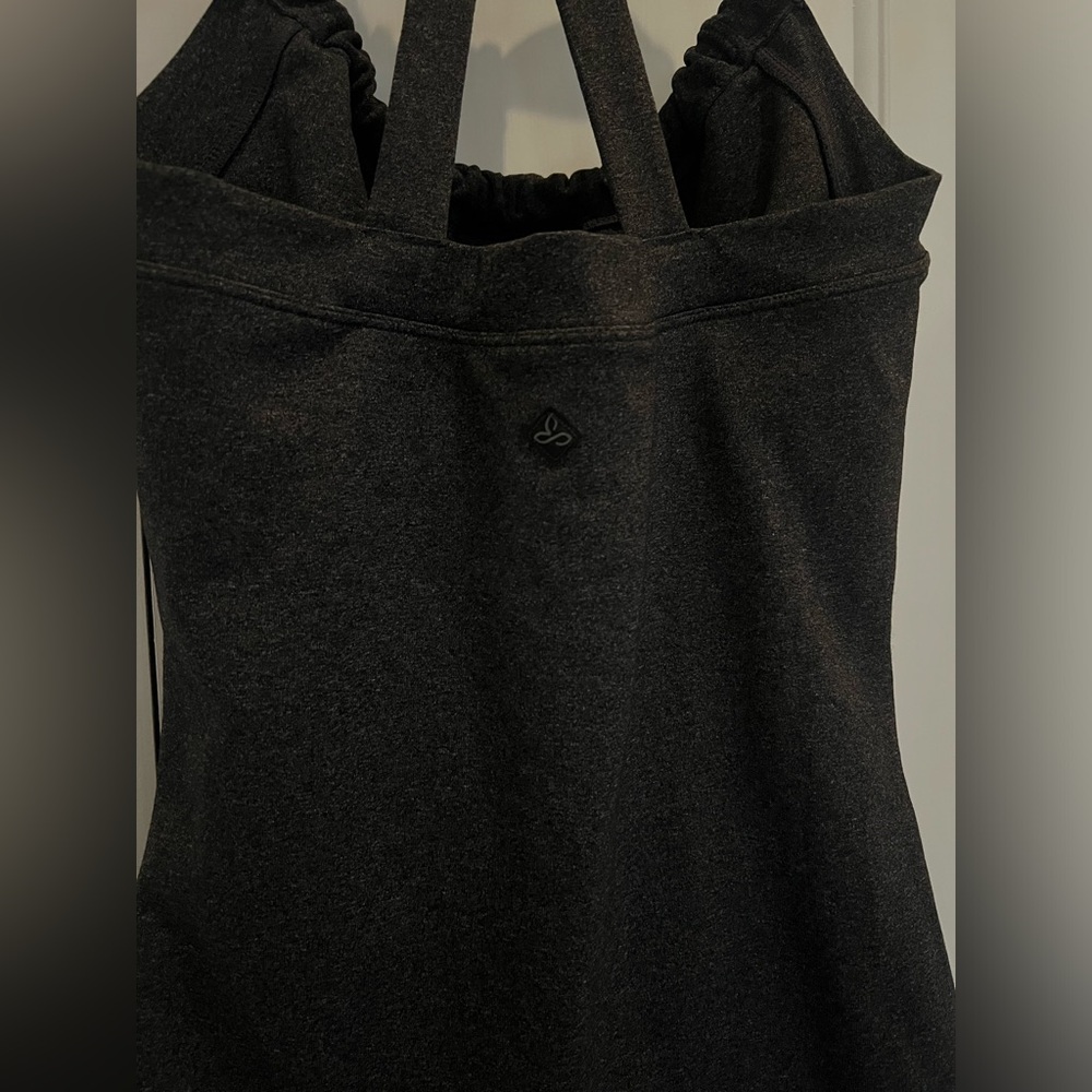 PRANA Quinn Chakra Tank Top Charcoal Heather Gray Size Small - Picture 10 of 14
